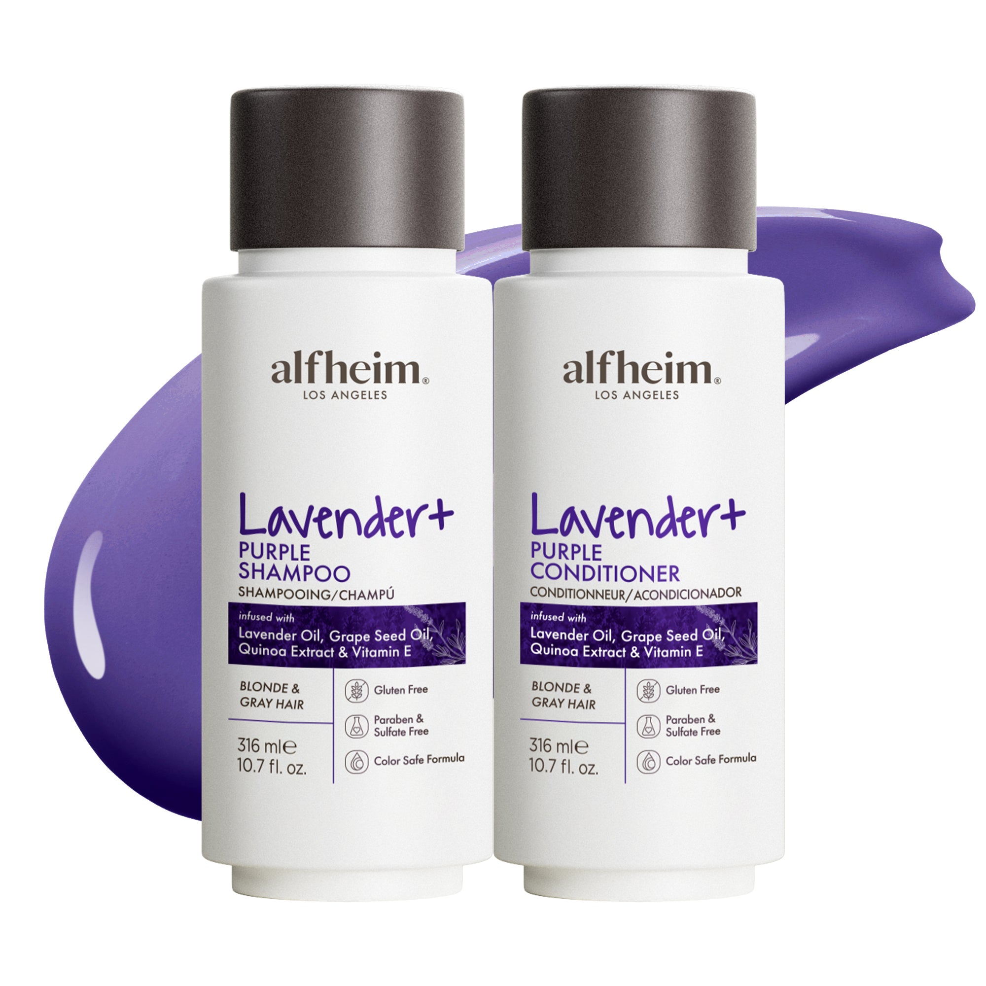 Lavender+ Shampoo & Conditioner Set – alfheimbeauty