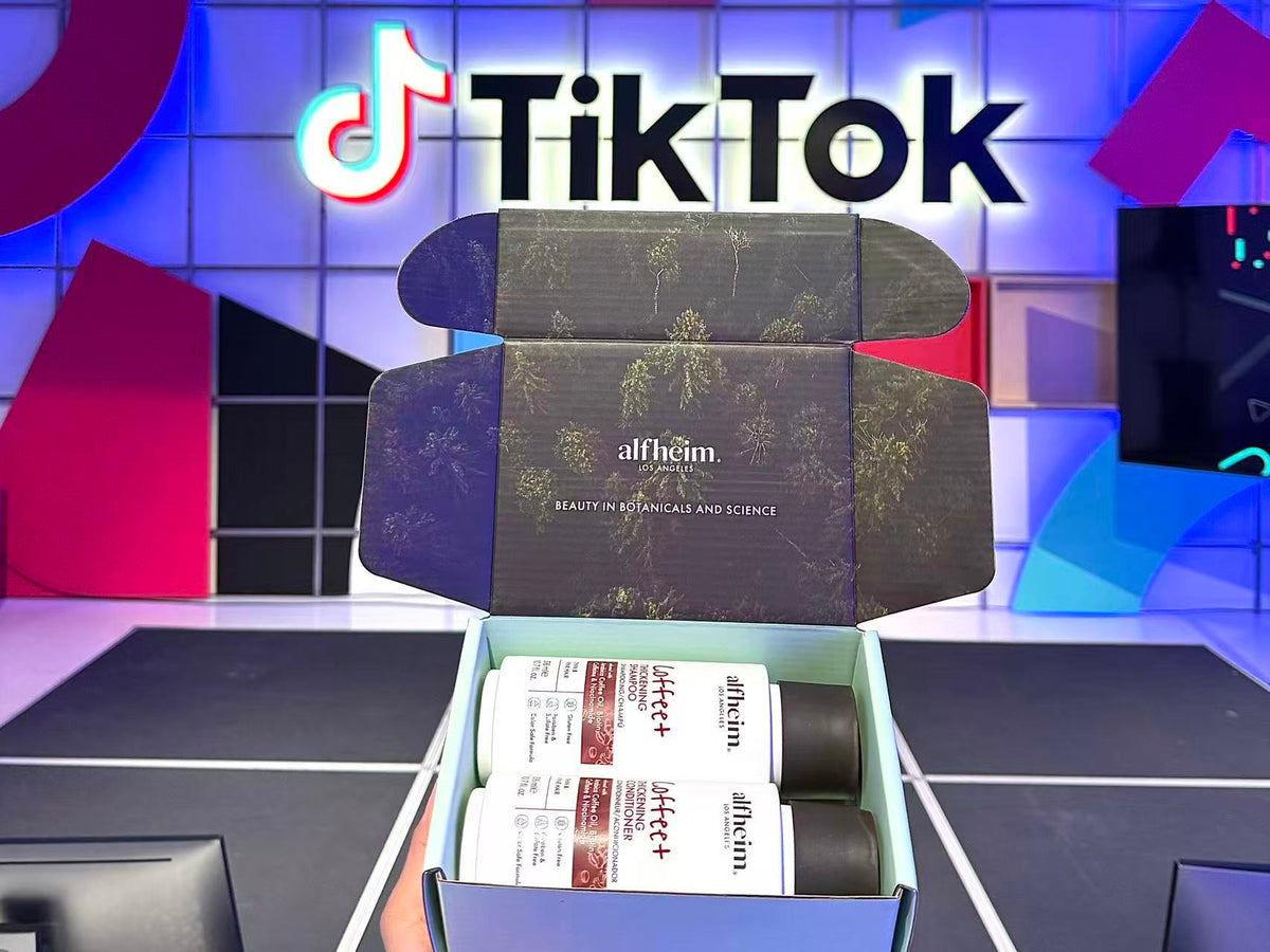 ALFHEIM Beauty visit to TikTok Headquarters in Los Angeles