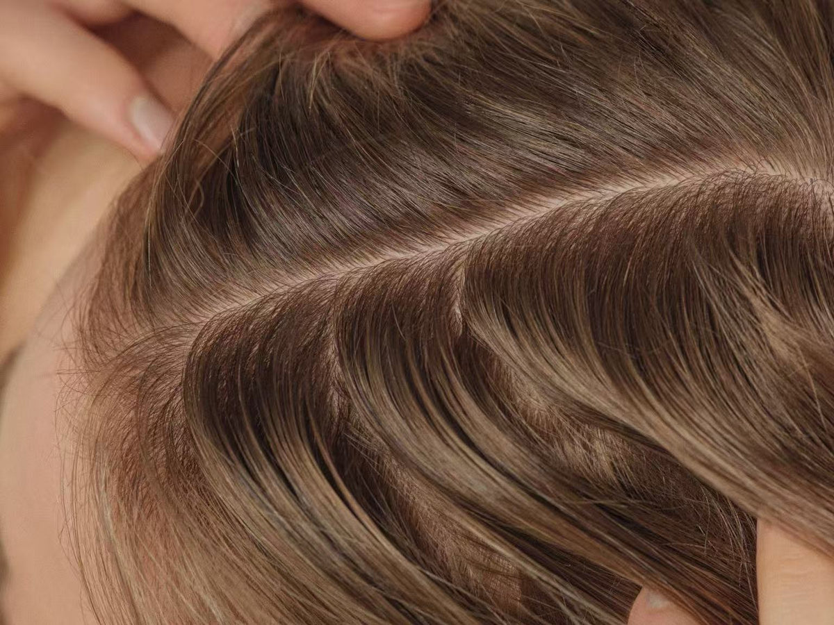 Healthy scalp and hair representing ALFHEIM scalp-first haircare philosophy