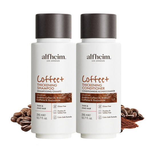Coffee+ Thickening Shampoo & Conditioner Set