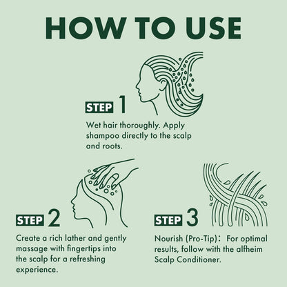 ALFHEIM Saw Palmetto Advanced Scalp Shampoo - product detail 7