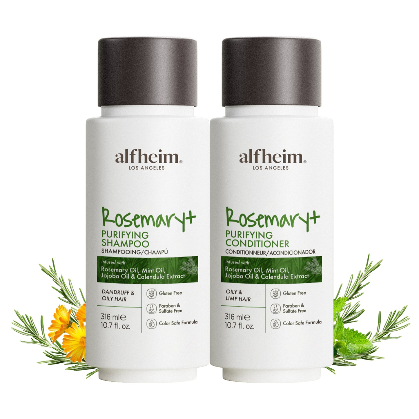 Rosemary+ Shampoo & Conditioner Set