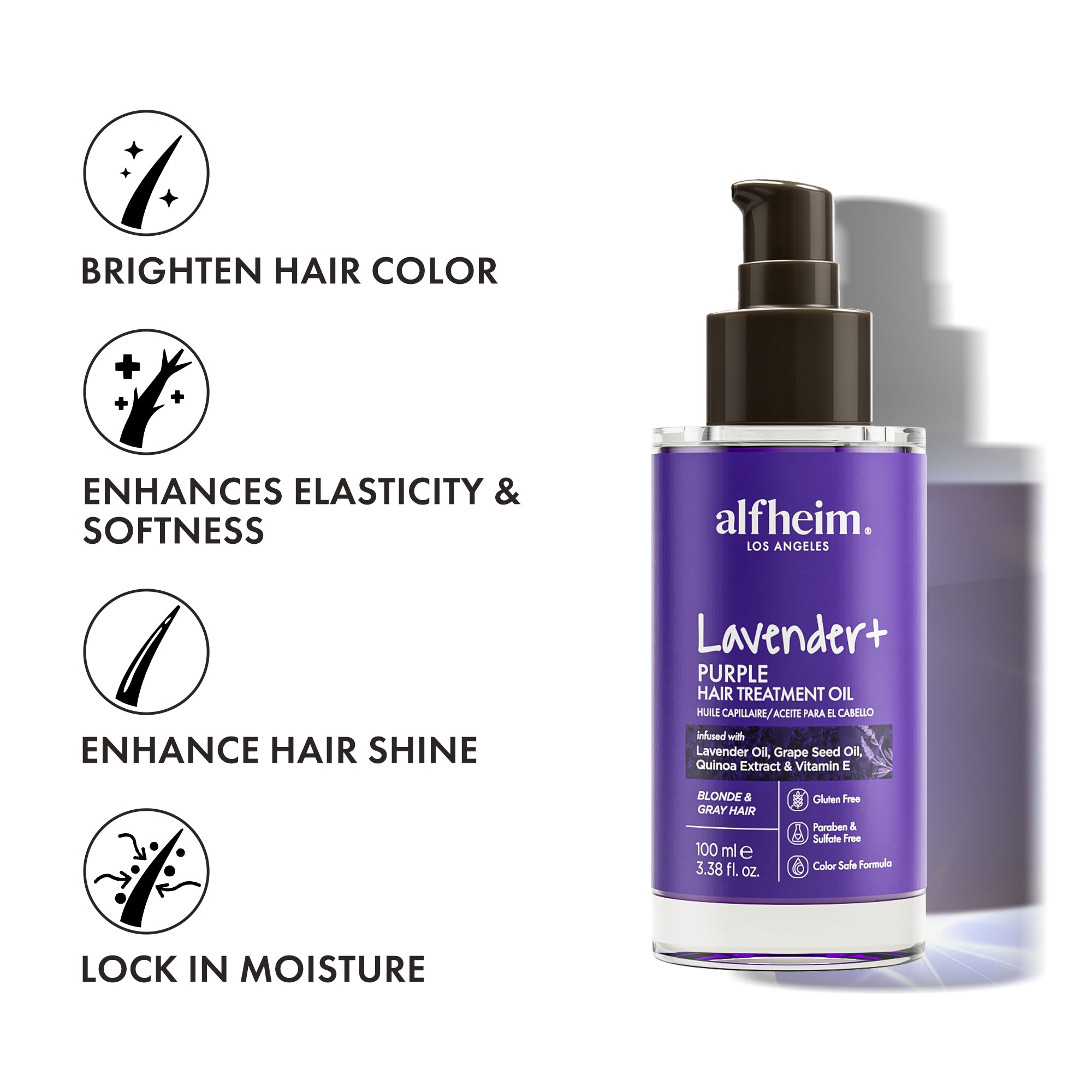 Lavender+ Purple Hair Oil – alfheimbeauty