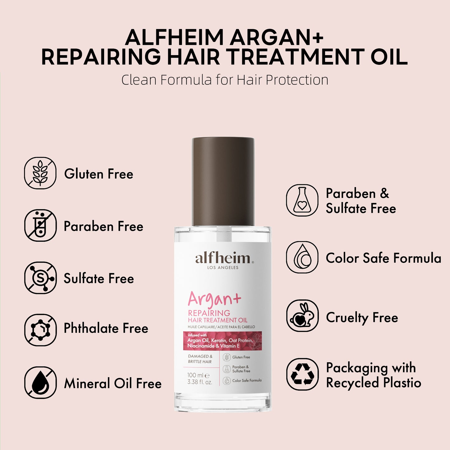 Argan+ Repairing Hair Treatment Oil