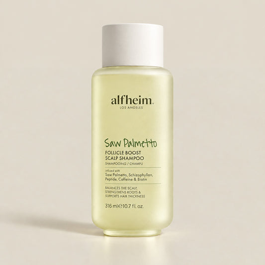ALFHEIM Saw Palmetto Advanced Scalp Shampoo | Root Vitality + Strengthening Care